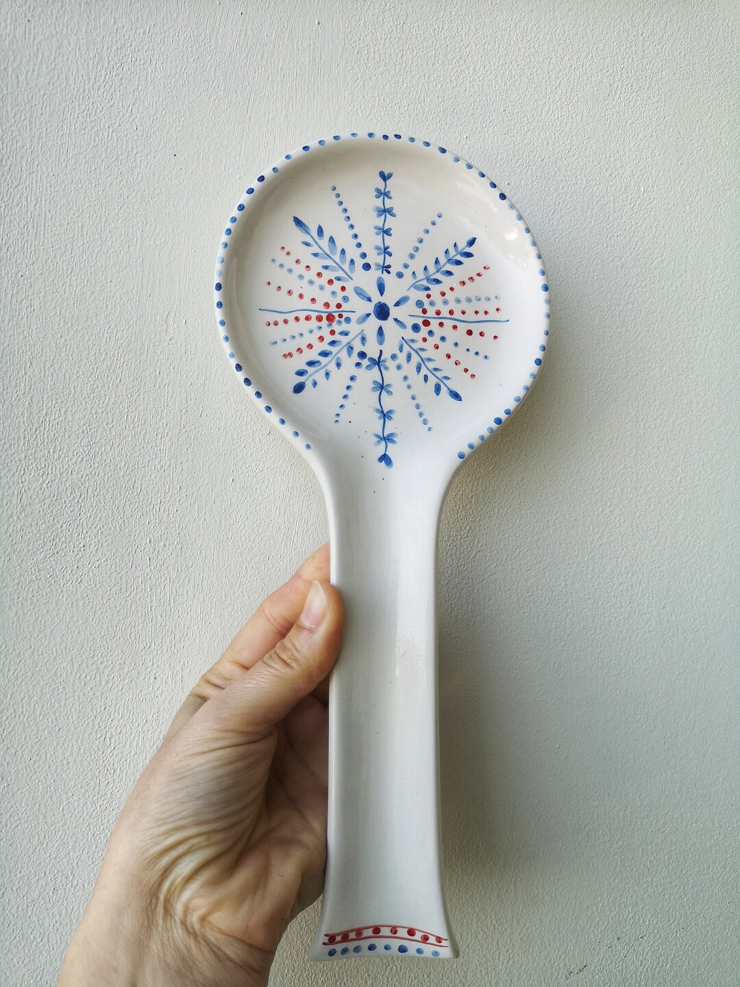 Spoon Holder Portugal Pottery Ceramic Portugal Keramik Etsy