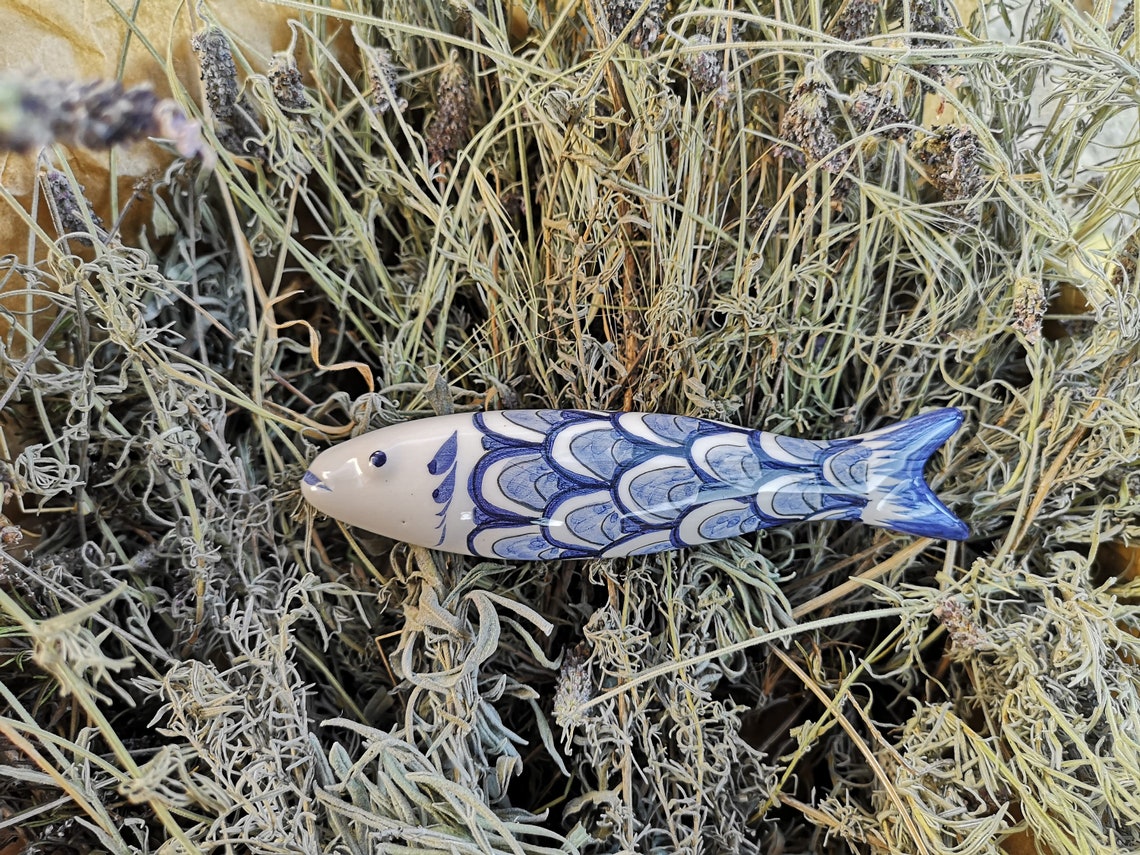 Incroyable sardine portugaise en céramique Portugal Poterie Etsy