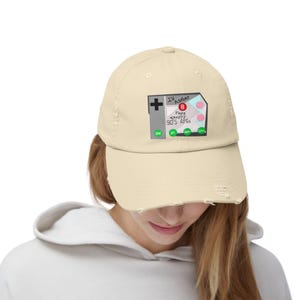 Retro Taschenspiel Konsolen Cap | 90er Jahre RPG Pixel Controller Kappe Bild 5