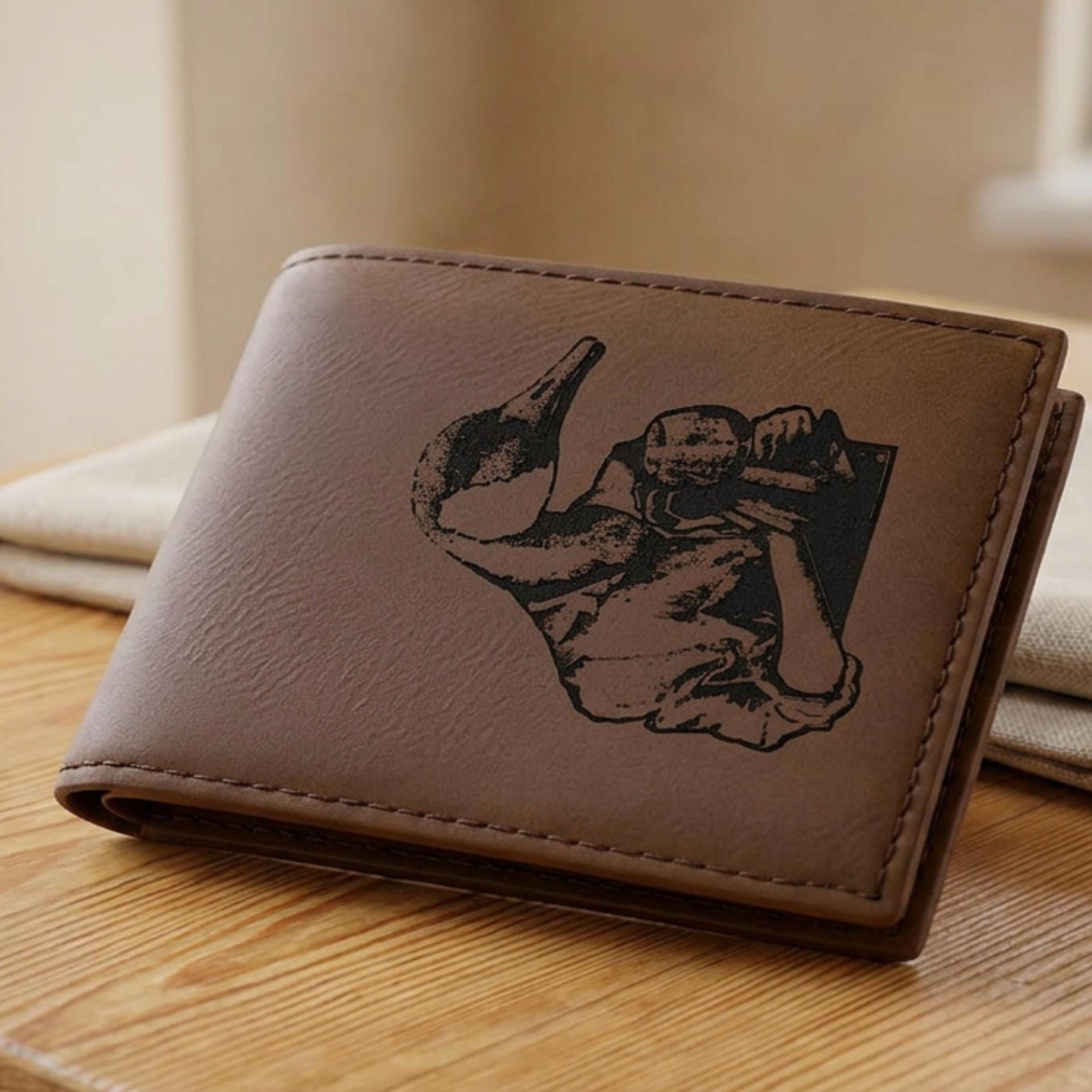 Speakeasy Leather Wallet - Etsy