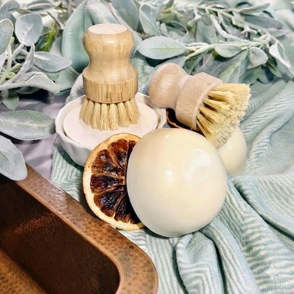 Savon à vaisselle solide | Cuisine zéro déchet | Savon à vaisselle sans plastique | Savon de cuisine naturel | Kit de nettoyage écologique | Cadeau de pendaison de crémaillère