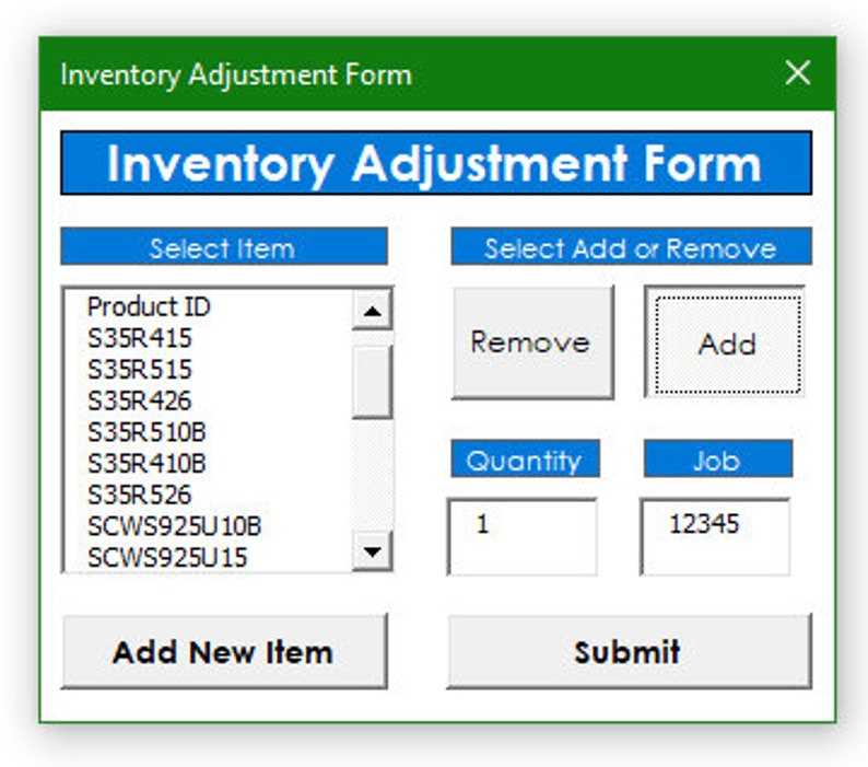 Inventory Management System | Inventory Spreadsheet | Instant Download ...