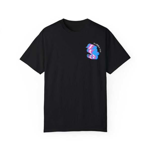 Seahorse Dad FTM trans pride T-shirt