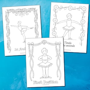 31 Ballet Coloring Sheets