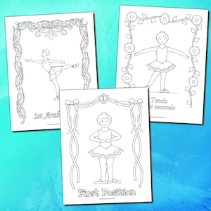 31 Ballet Coloring Sheets