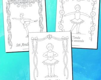 31 Ballet Coloring Sheets