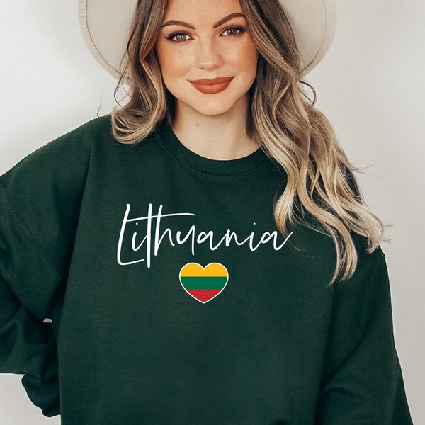 Lithuanian flag shirt, sweatshirt, hoodie, tank top, mask, gift, I love Lithuania, gift for Lithuanian, Vilnius, Travel to LT, Nida