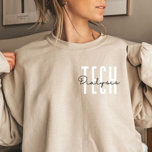 Chemise technique de dialyse, sweat-shirt, sweat à capuche, manches longues, cadeau, poche Escouade de dialyse, technicien en dialyse