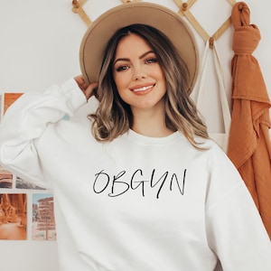 OBGYN cute shirt, long sleeve, sweatshirt, hoodie, tank top, gift, obstetrician gynecologist, pregnancy doc, nurse