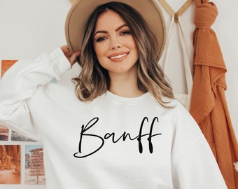 Banff Shirt, Langarm, Sweatshirt, Hoodie, Tank Top, Maske, Geschenk, Banff Nationalpark, Kanada Park, Kanadier, niedlich und trendy