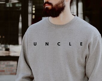 Minimalist Uncle shirt, long sleeve, sweatshirt, hoodie, tank top, mask, gift, uncle gift, fathers day, uncle to be, new uncle