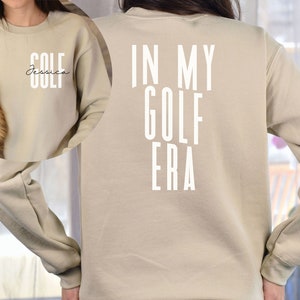 Personalized Golf shirt, sweatshirt, hoodie, long sleeve, gift, custom name in my Golf era, golfer, golf team