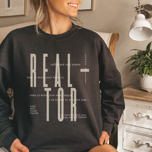 Unisex Hoodie - Black Logo (REALTORS®)