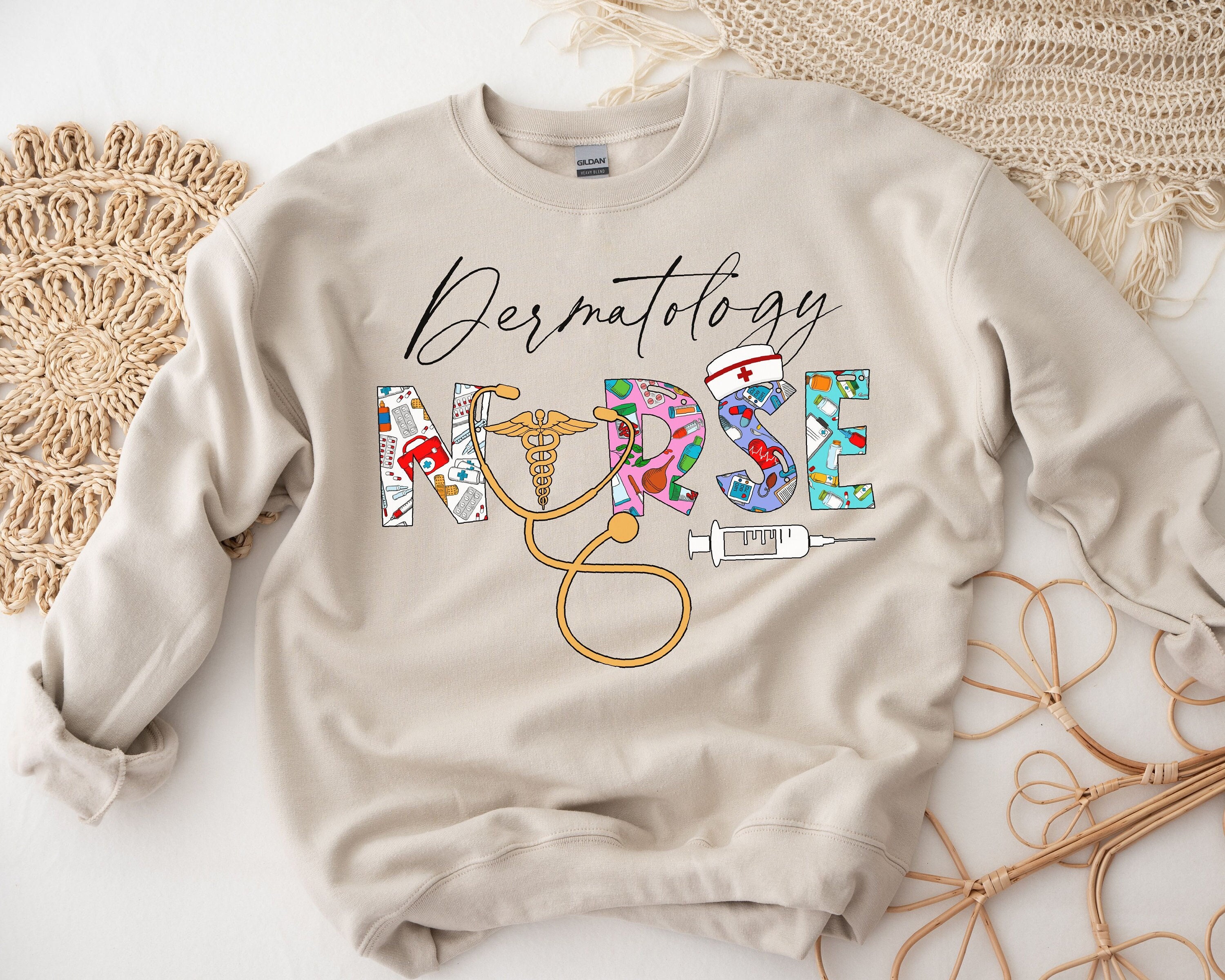 Dermatology nurse shirt, sweatshirt, hoodie, long sleeve, mask, gift, derm nurse, dermatologist, skin doctor, skincare