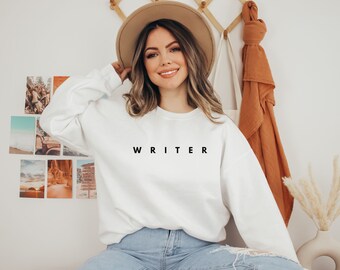 Writer shirt, sweatshirt, hoodie, tank top, gift, writing, author, blogger, journalist, book author