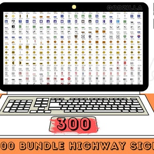 300 Highway Road Sign Board Eps and Jpeg format
