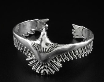 Handcrafted 925 Sterling Silver | Eagle Bracelet | Native American