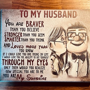 To My Husband | To My Husband Gift | Father&#39;s day gift | Gift for Husband | Fathers day gift from wife