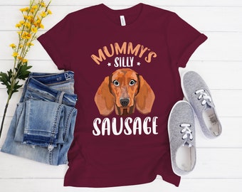 Dachshund Sausage Shirt | Dachshund Gift | Dachshund Mom | Dachshund Dad | Dachshund Lover | Dachshund Dog Lover | Weiner Dog Shirt