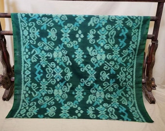 Tenun Ikat Endek Bali Indonesian Handwoven Fabric | Handmade Tapestry