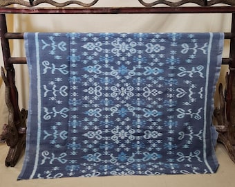 Tenun Ikat Endek Bali Indonesian Handwoven Fabric | Handmade Tapestry
