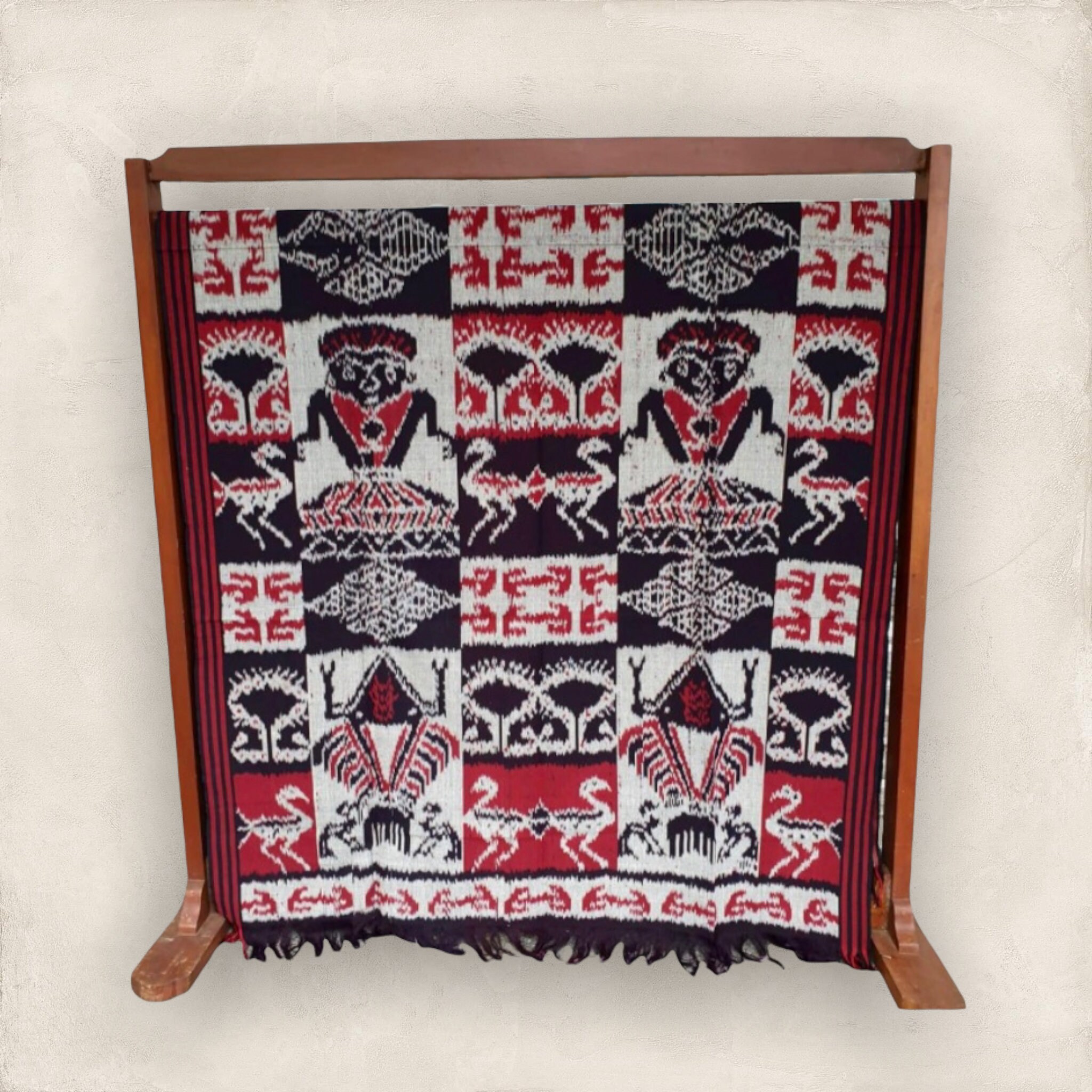 Tenun Ikat Sumba Indonesian Woven Fabric | Etsy