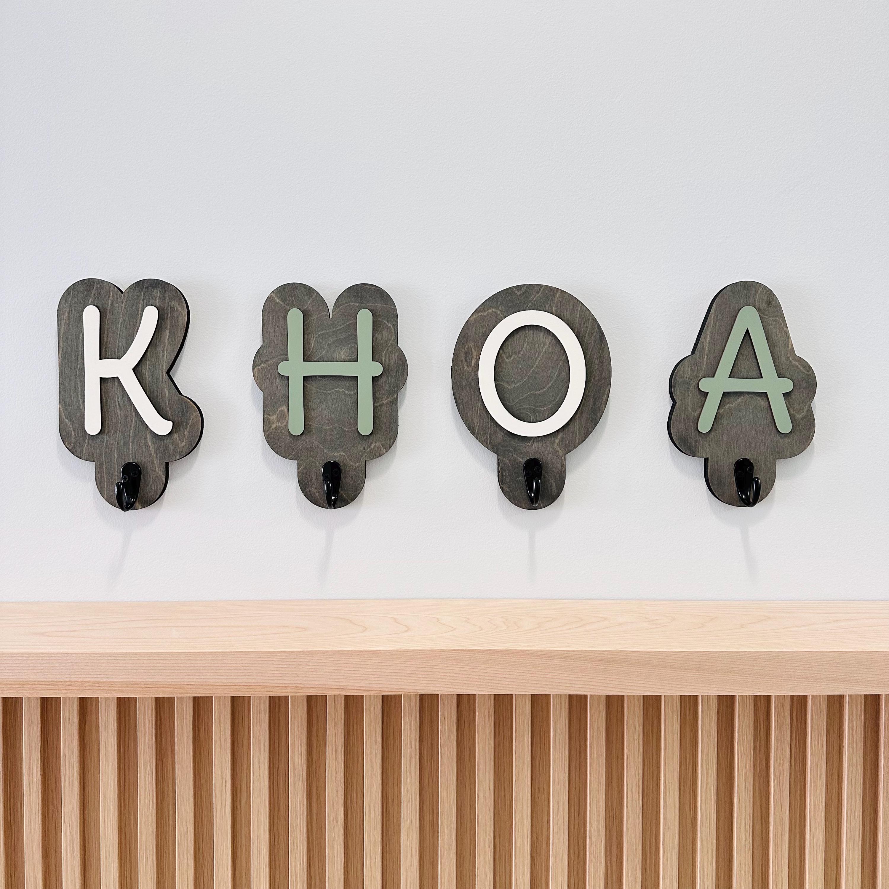Kids Alphabet Wall Hook UK