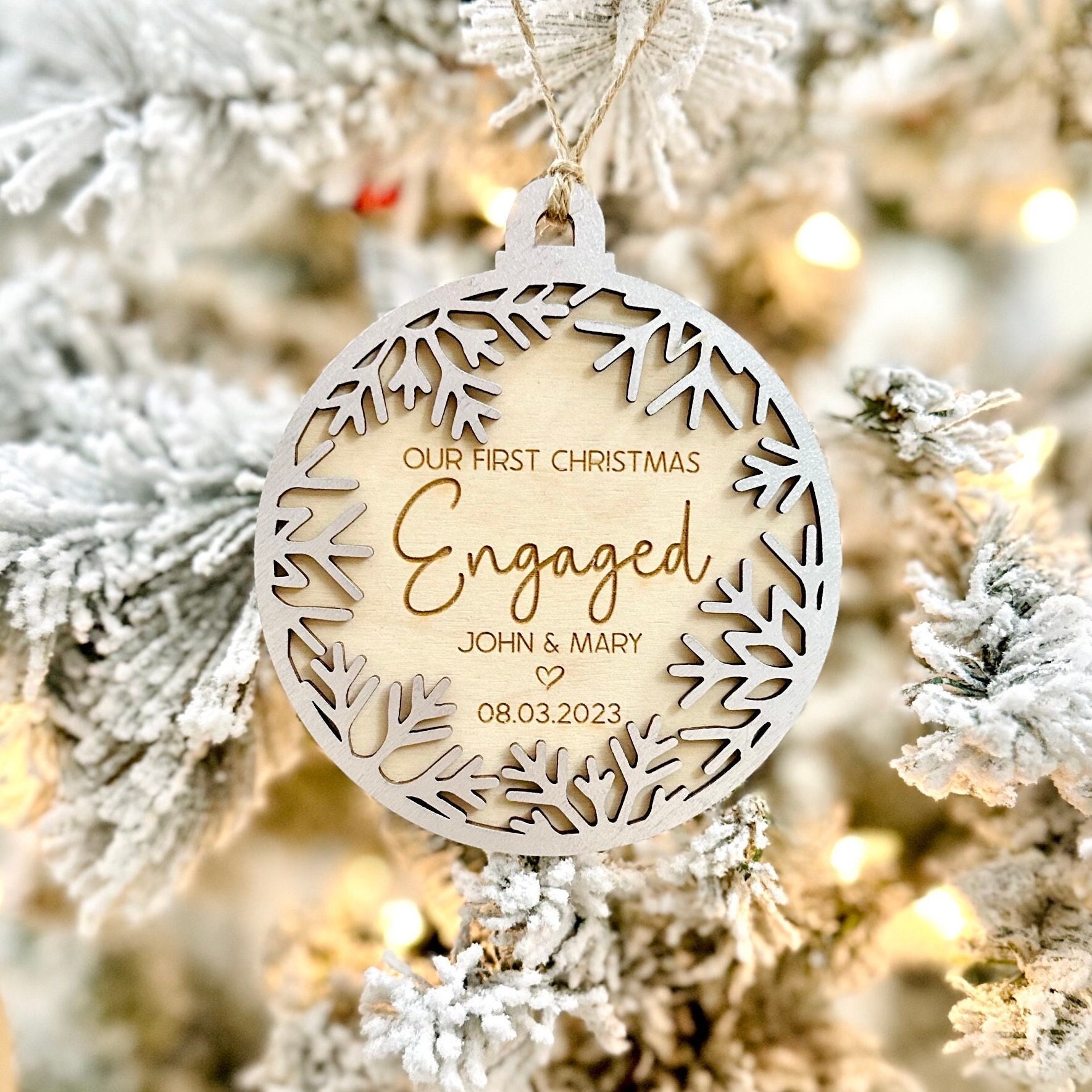 Just engaged ornaments hallmark deals
