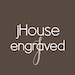 JHouseEngraved store logo
