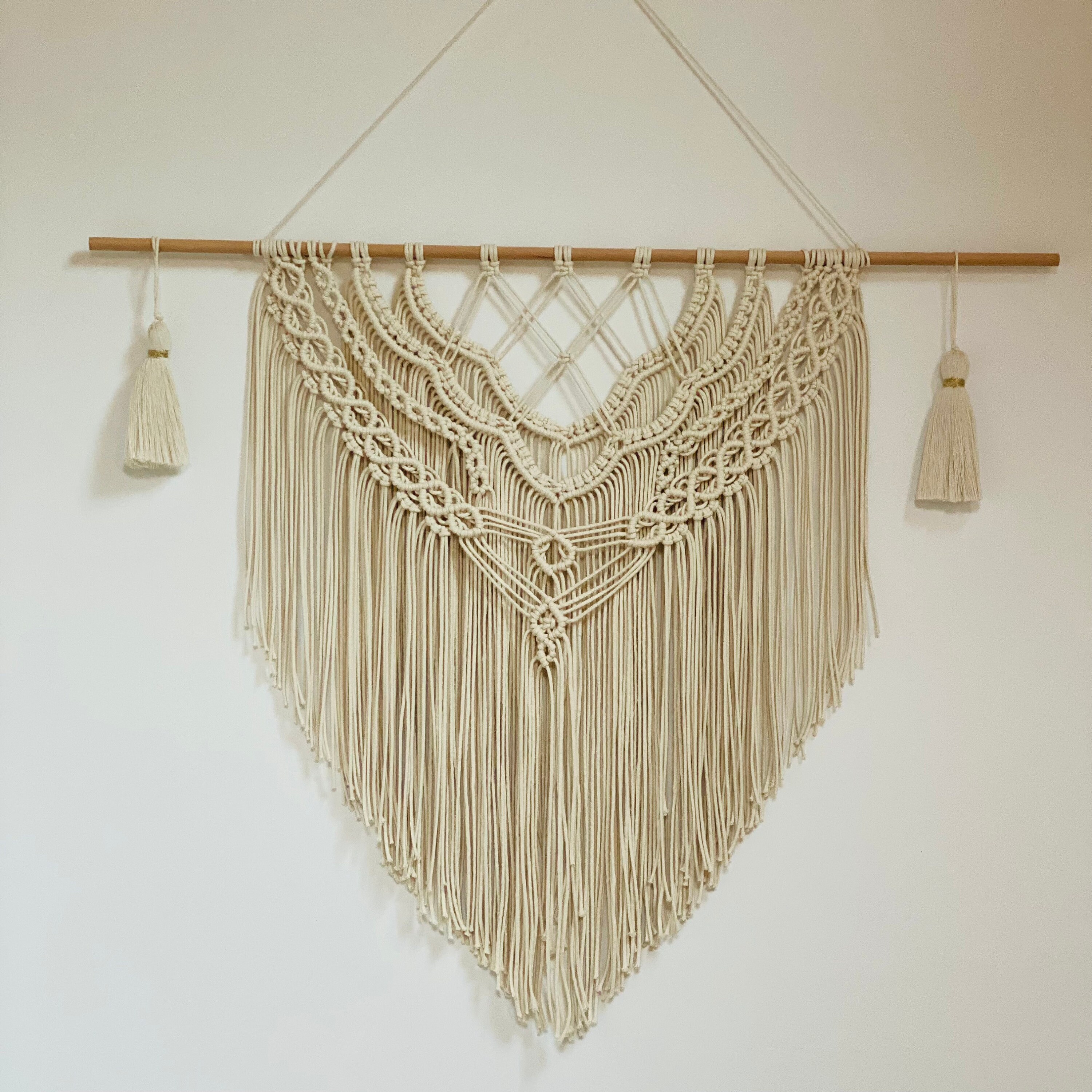 Jade - Tenture Murale Macramé