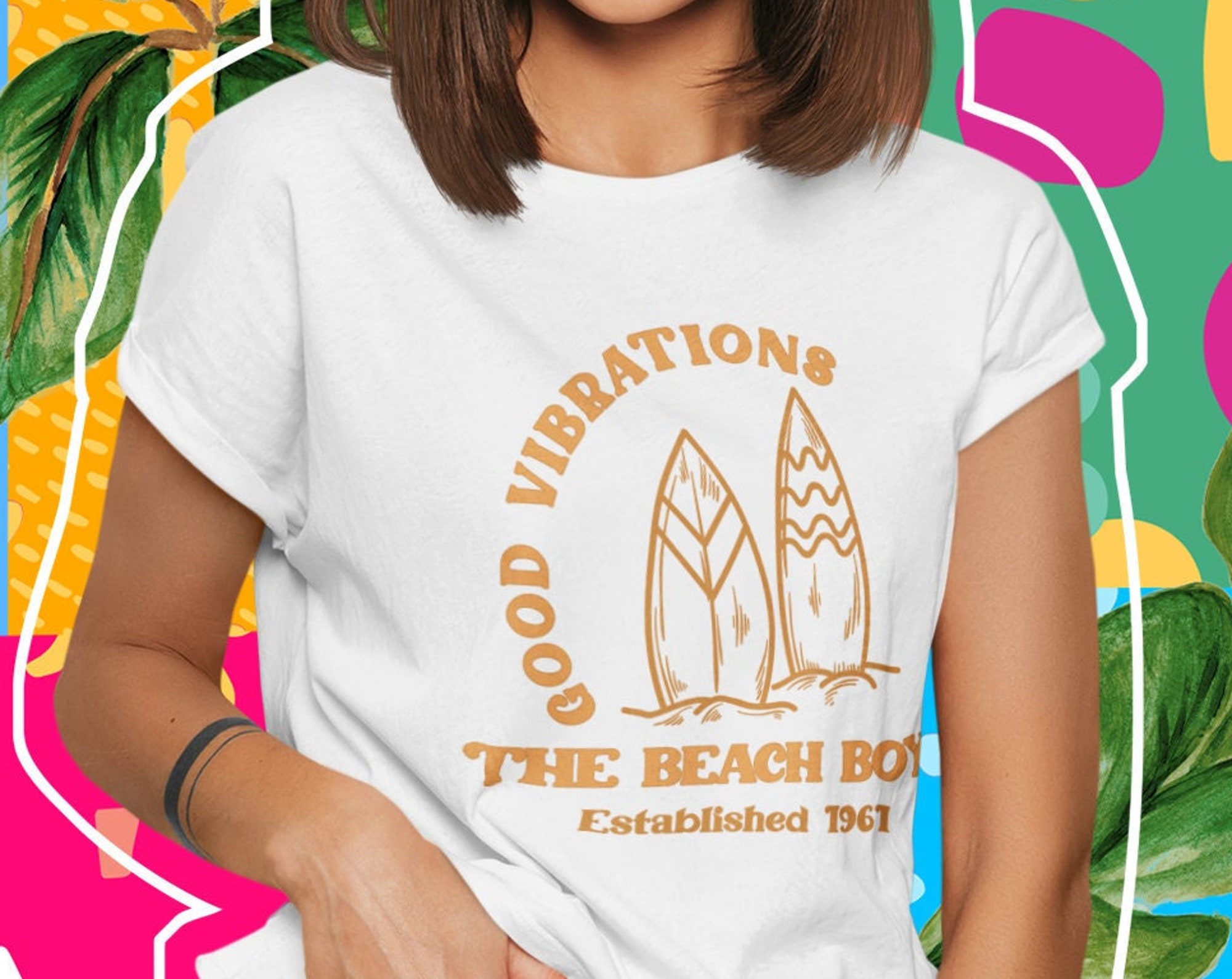 Beach Boys, retro, vintage T-Shirt Beach Boys, retro, vintage T-Shirt