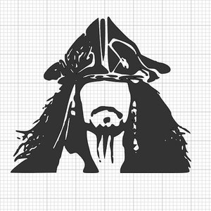 captain jack sparrow svg, jack sparrow svg, johnny depp svg, cricut file