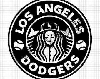 Dodgers svg, cricut svgs, svg files, baseball svgs, dodgers baseball svg, digital files, dodgers cricut files, starbuck svgs, cricut files