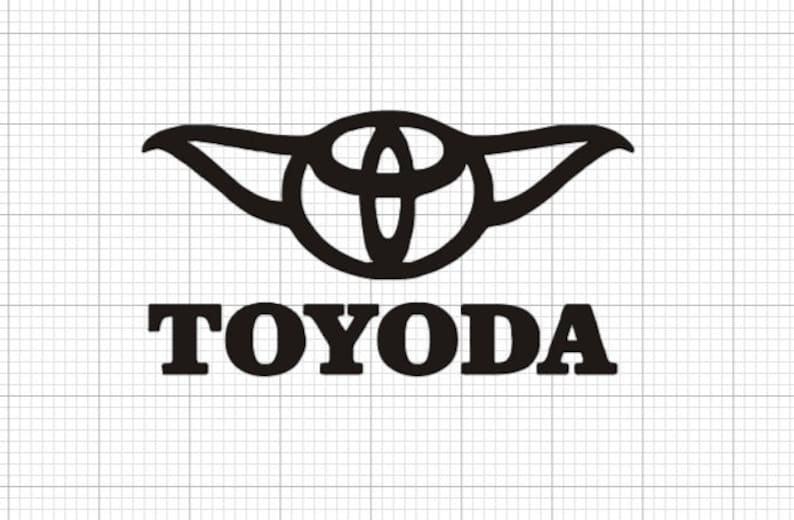 Toyoda Svg Baby Yoda Svg Starwars Svg Toyota Svg Car Decal Etsy Israel ...