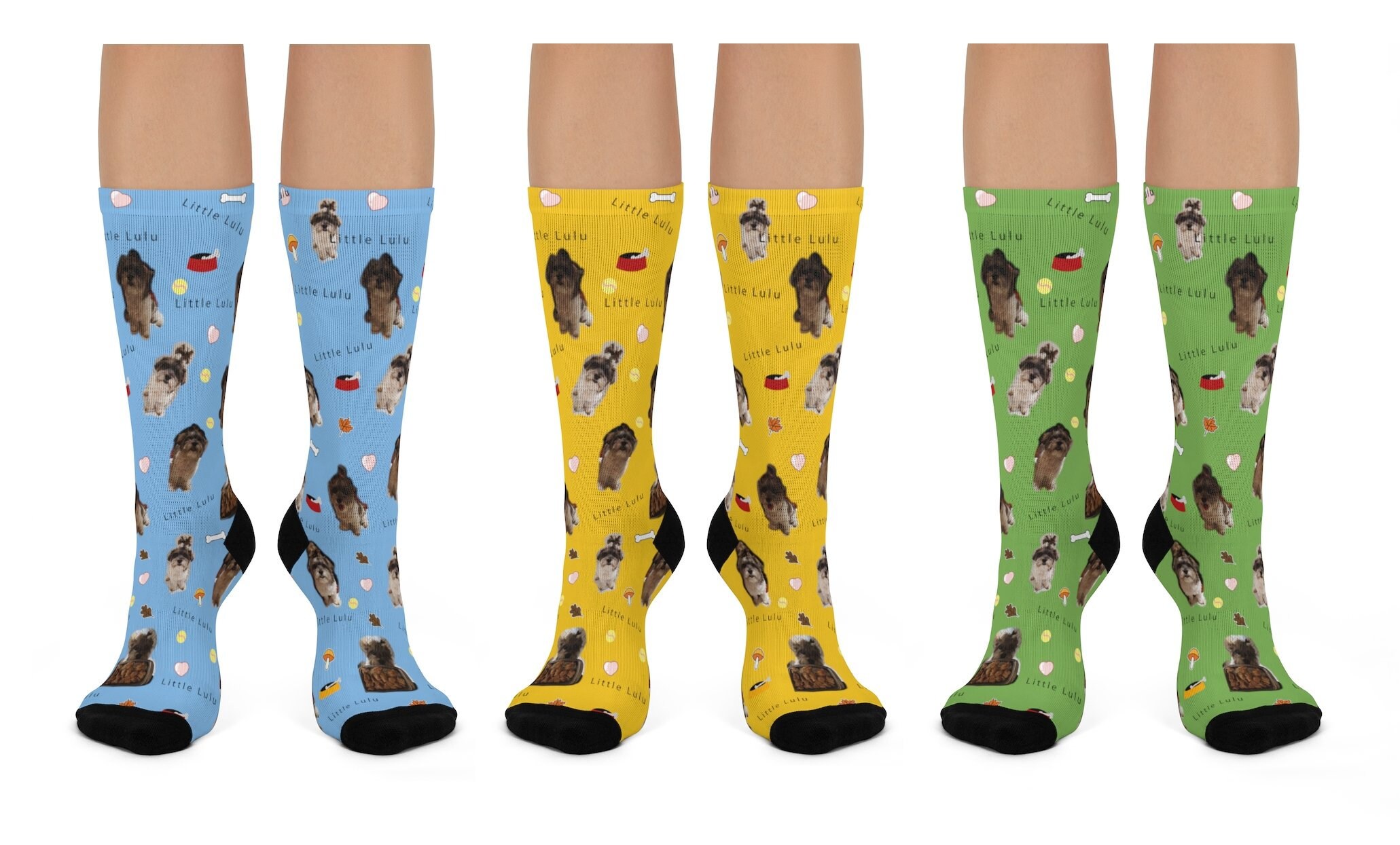 Photo Socks Personalized Pet Socks Custom Pet Socks Custom Dog Etsy