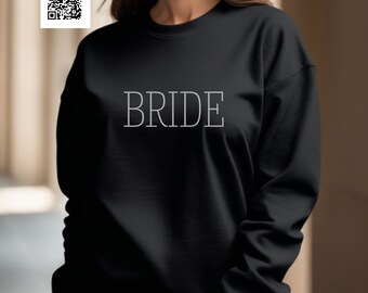 Bride Sweatshirt, Personalized Gift For Bride, Engagement Gift, Unique Bridal Shower Gift, Future Mrs Sweatshirt, Custom Bridal Gift