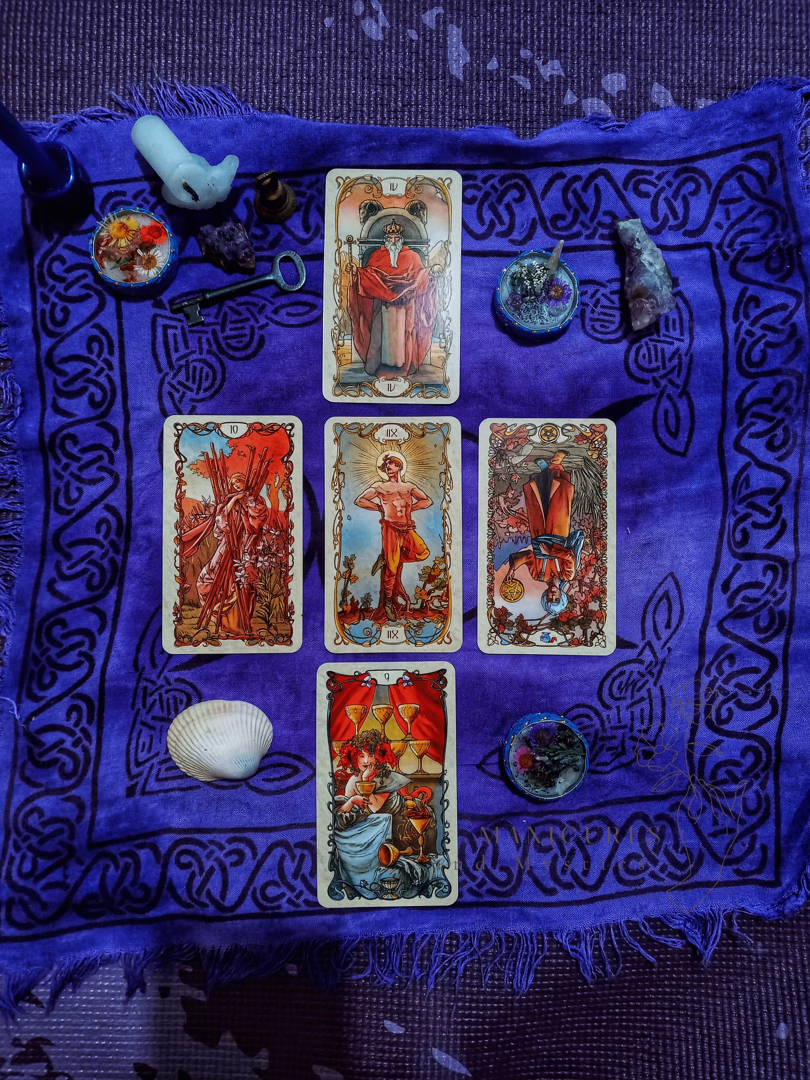 Mental Healing 5 Card Tarot Reading Etsy
