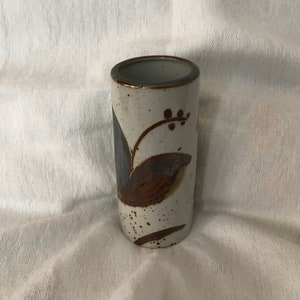 Ceramic vase by Haico Nitzche for Soholm pottery, Bornholm, Denmark / Mid-century / Scandinavian style