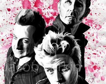 Saviors - Green Day Digital Art Print