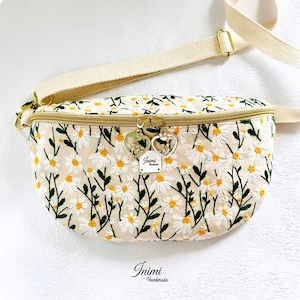 Maxi Bauchtasche,Cross Body Bag,Bauchtasche,Gürteltasche,Damentasche,Hip Bag,Blumen Tasche,Geschenkidee
