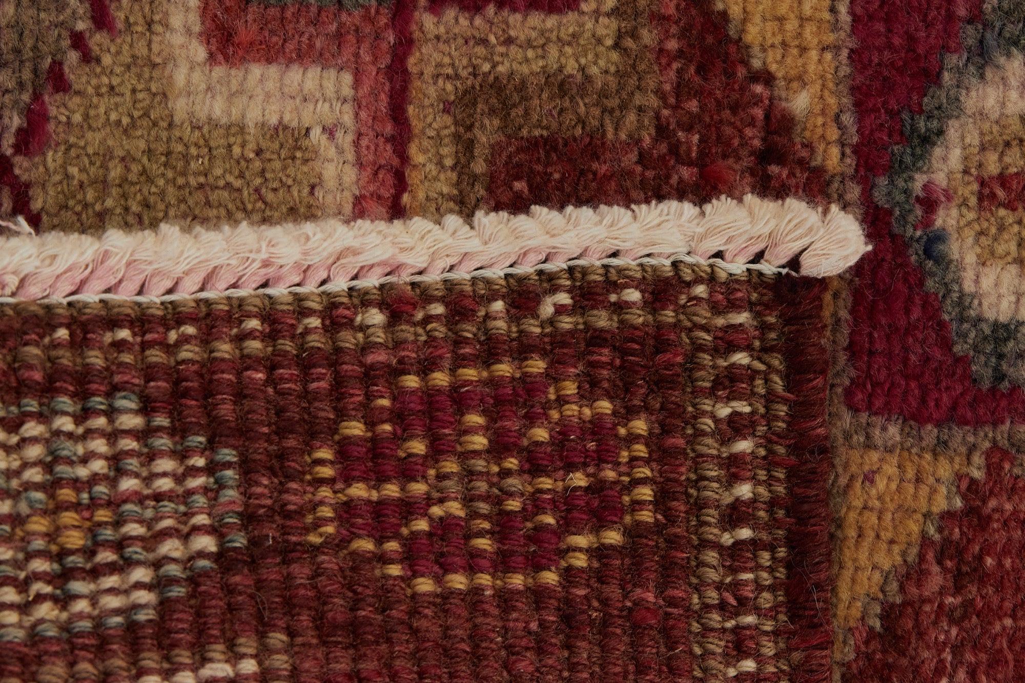 3x13 ヴィンテージ トルコ製ラグ ランナー - Icesis | 3x13 レッド