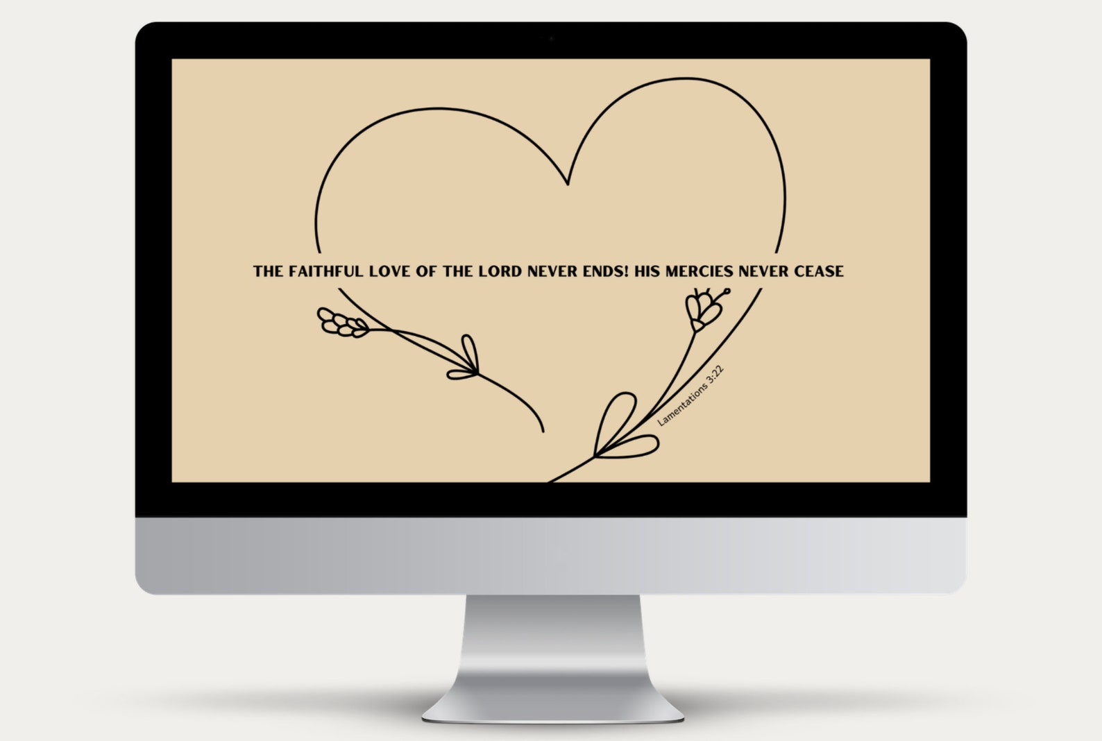 Neutral Desktop Background | Bible Verse Desktop Wallpaper ...