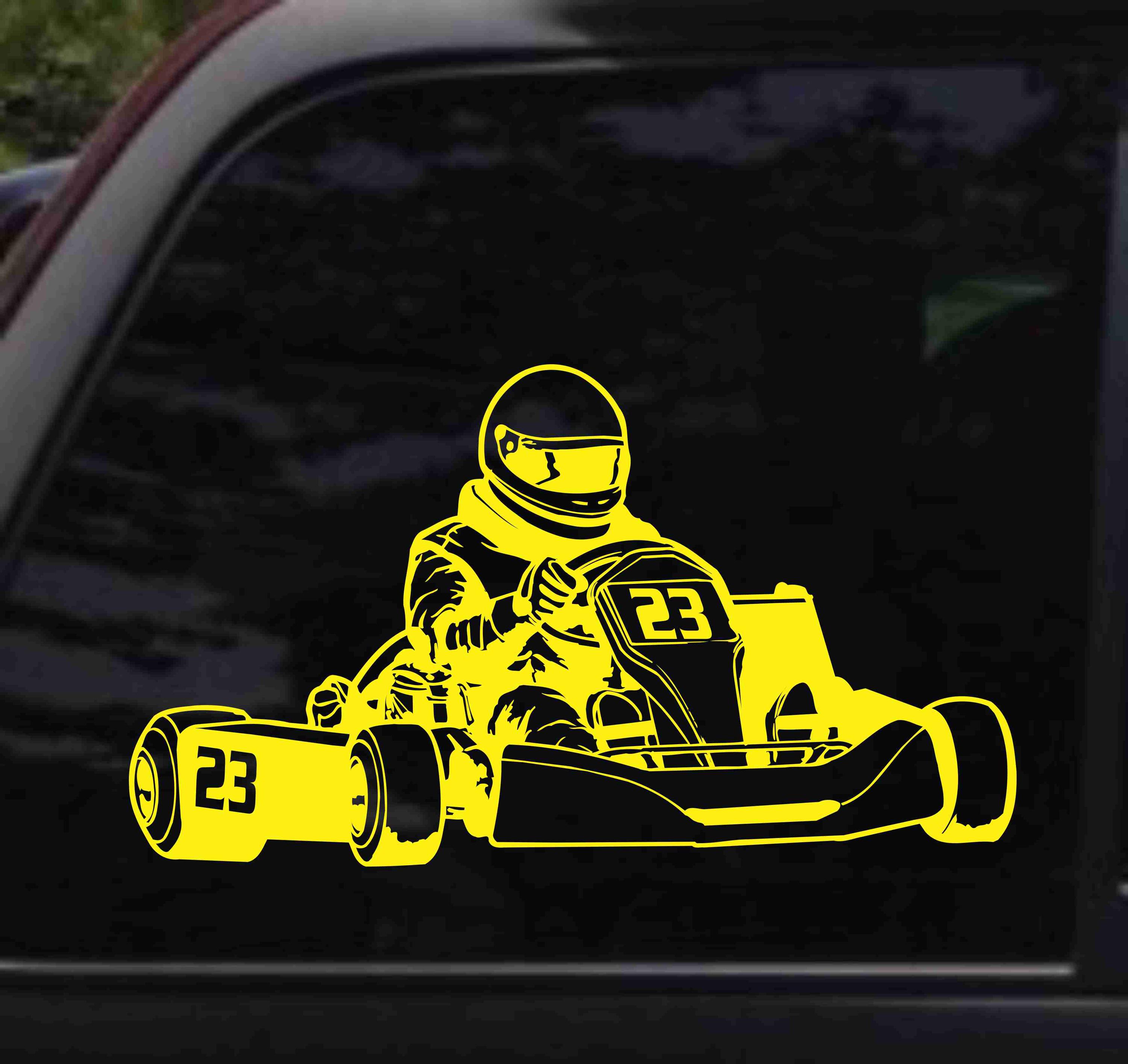 Shifter Kart Racing Decal - Etsy
