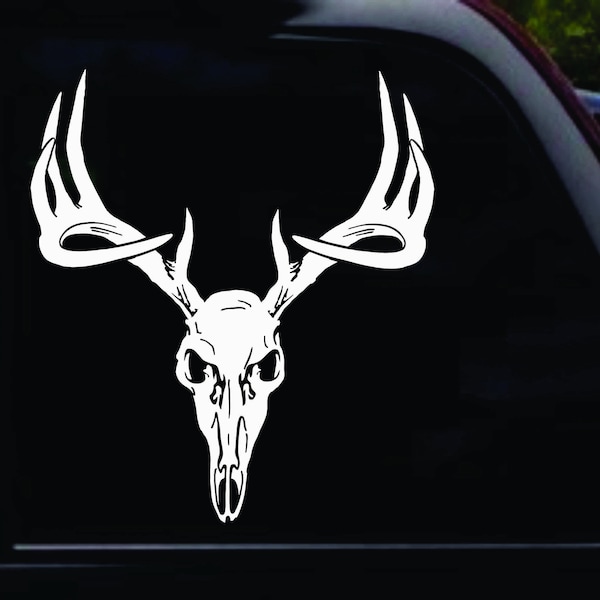 Deer Skull Decal Sticker