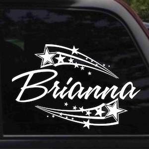 Personalized Name with Stars Decal