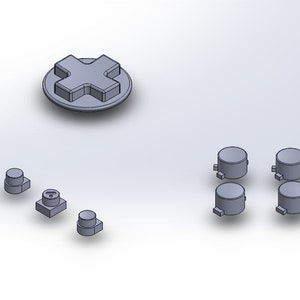 STL files for game controllor buttons &quot;Analogue Pocket&quot;