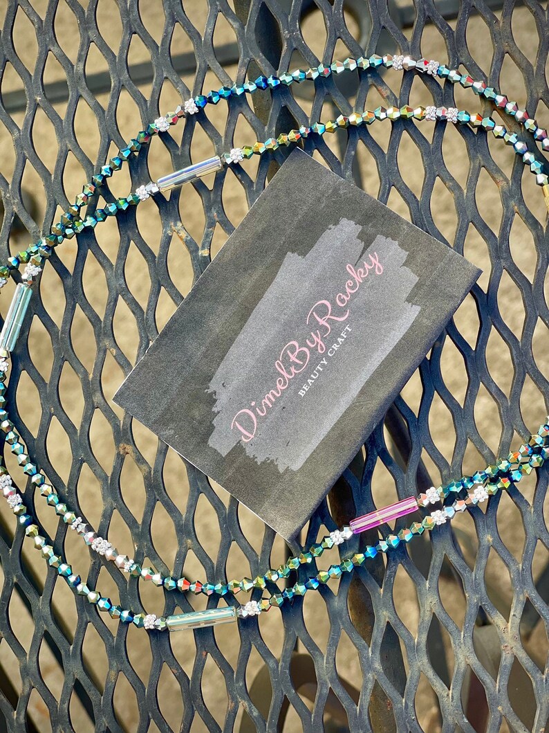 Emerald - Crystal Waistbeads with clasp Emerald - Crystal Waistbeads with clasp