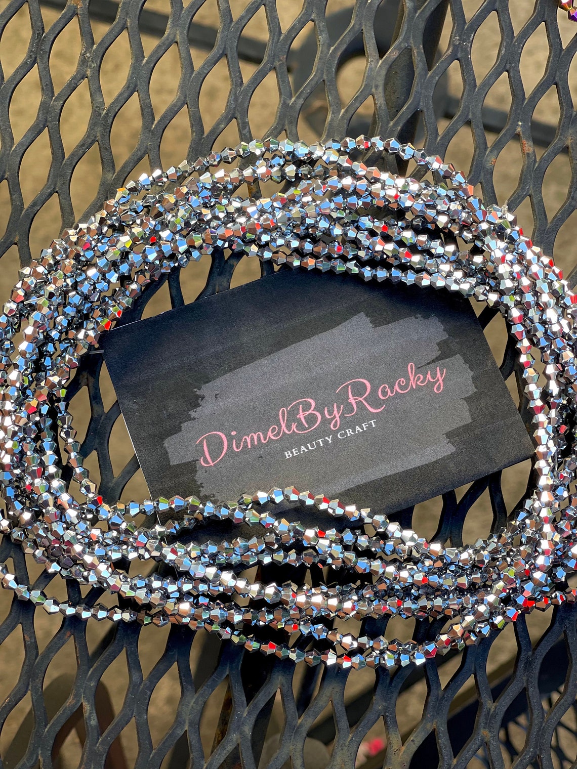 Silver Crystal elastic waist beads for all shapes weight Etsy