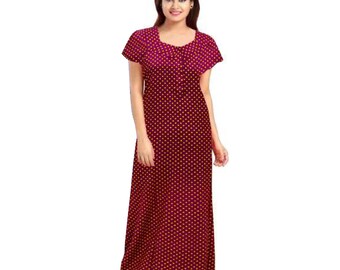 Indian Nighty Dress Indian Nighty Dress
