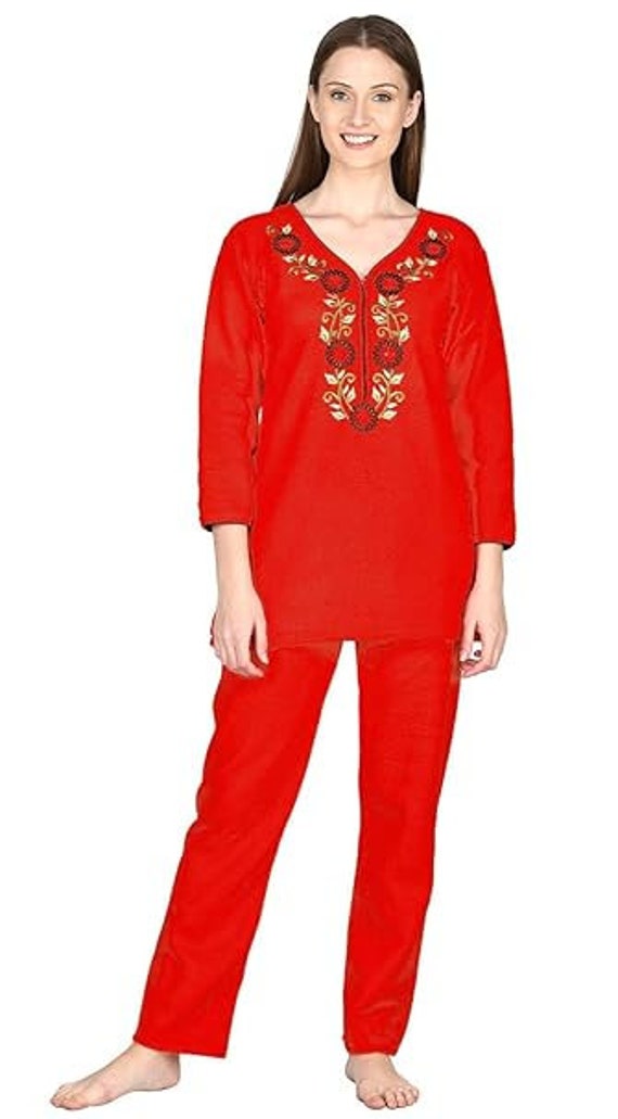 Top 140+ kurti pajama suit latest